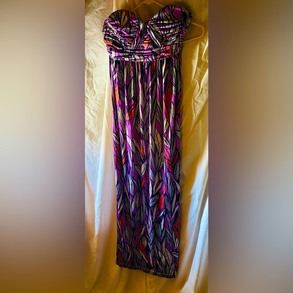 Gianni Bini strapless prom gown size medium